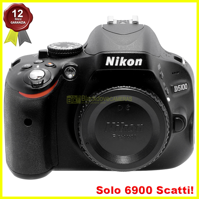 Nikon D5100 reflex digitale body usata – foto reale