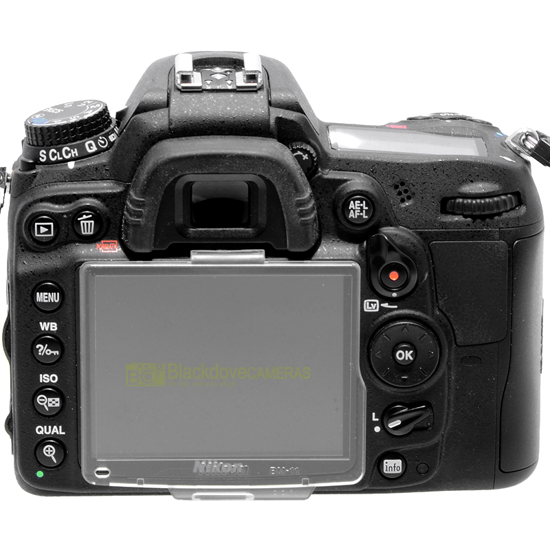 Nikon D7000 DSLR vista posteriore