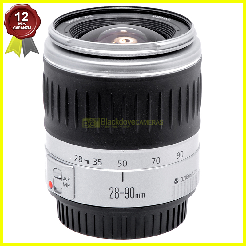 Canon EF 28-90mm f/4-5.6 II. Obiettivo Full Frame per fotocamere reflex EOS. usato - foto reale del prodotto