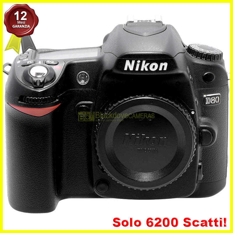 Nikon D80 body reflex digitale usata – foto reale del prodotto