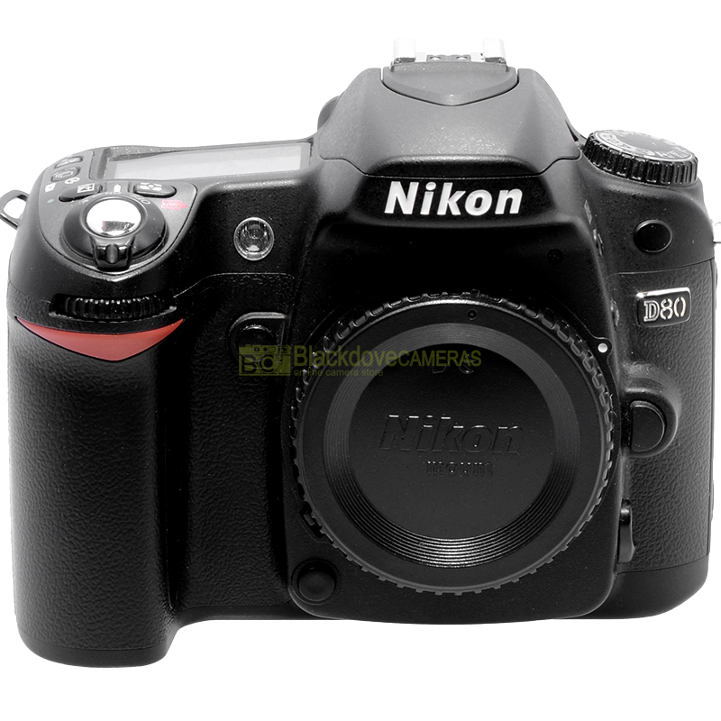 Nikon D80 body reflex digitale vista frontale