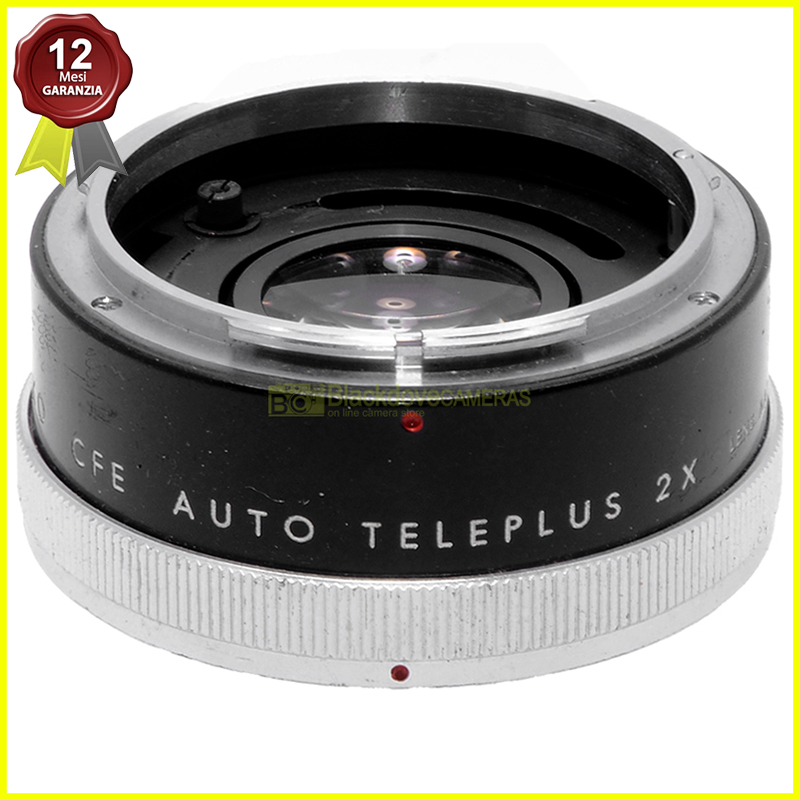 Kenko CFE Auto Teleplus 2x – Moltiplicatore di Focale per Obiettivi Canon FD e FL – foto reale del prodotto