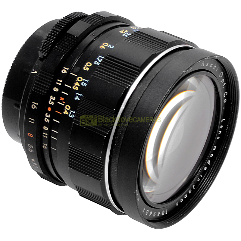 Pentax Asahi Super-Takumar 28mm f/3.5 Type I Obiettivo M42 42x1 Vintage vista dettagliata