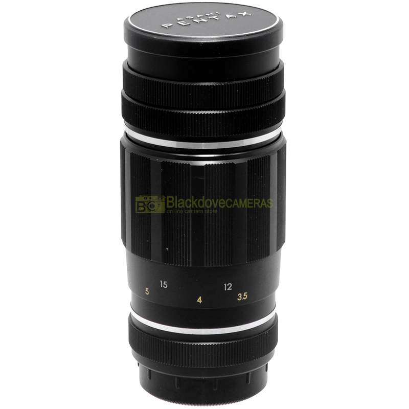 Pentax Asahi Super-Takumar 200mm f/5.6 vista superiore