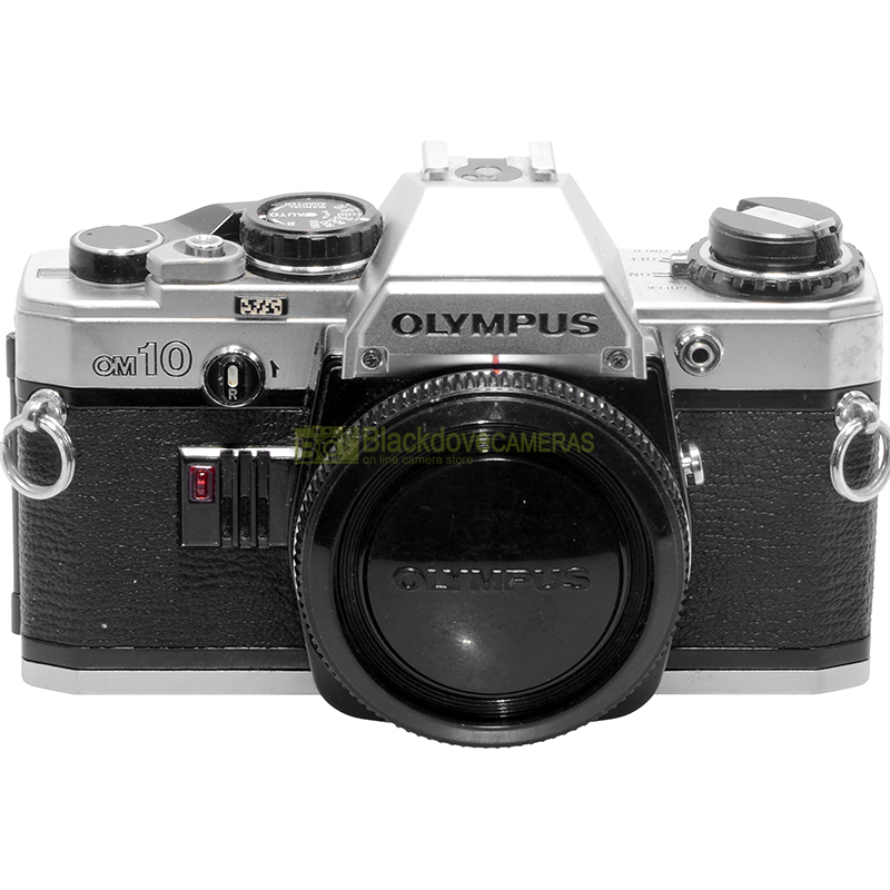 Olympus OM-10 Body Silver vista frontale