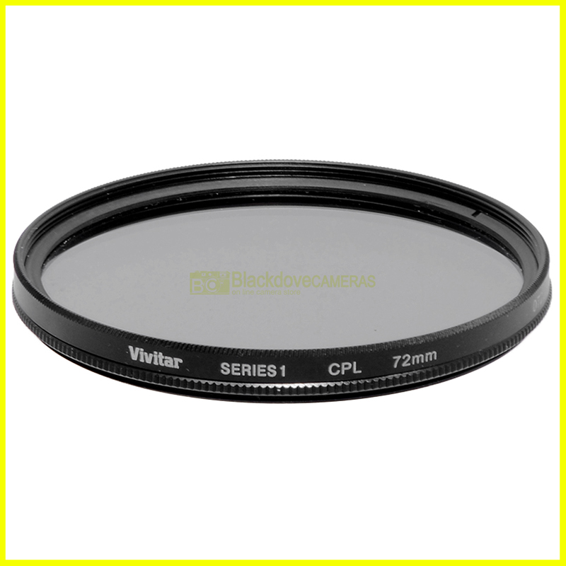 Filtro CPL 72mm Vivitar Series 1 Polarizzatore Circolare - Elimina Riflessi M72