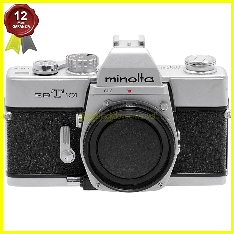 Minolta SRT 101 reflex analogica 35mm corpo macchina vintage