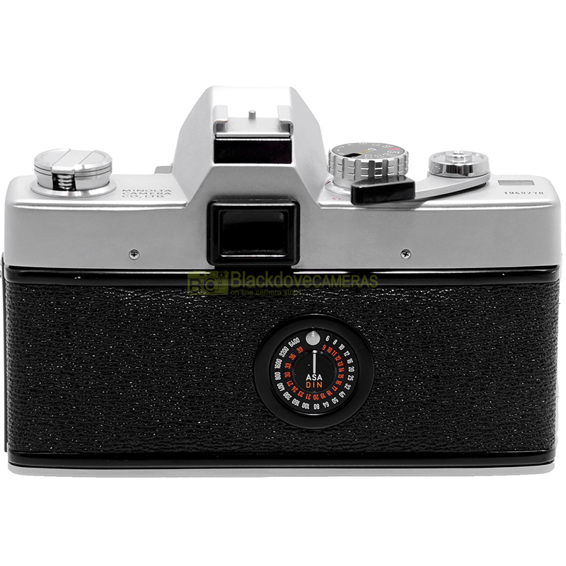 Minolta SRT 101 corpo macchina vista posteriore