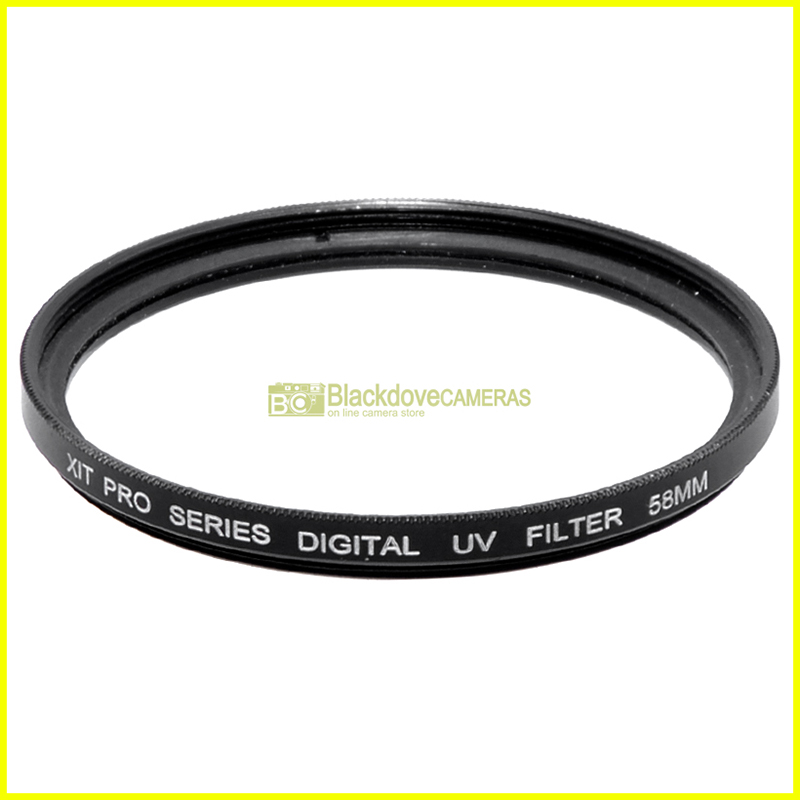Filtro UV 58mm Xit Pro Digital per Canon Nikon Sony Fujifilm Lente 58 mm M58 4 Filtro UV 58mm protezione lente per obiettivi fotografici