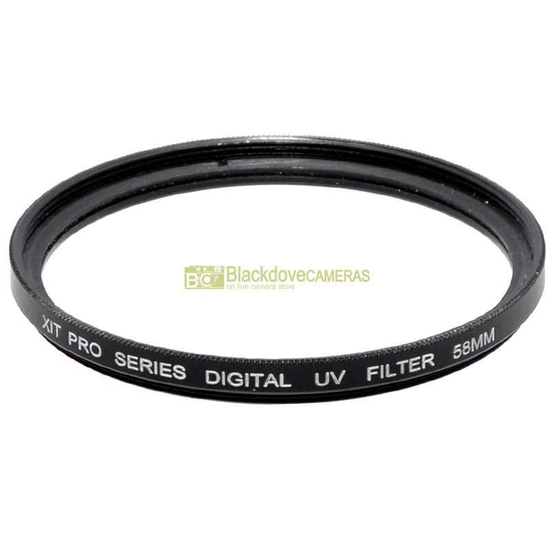 Filtro UV 58mm vista frontale