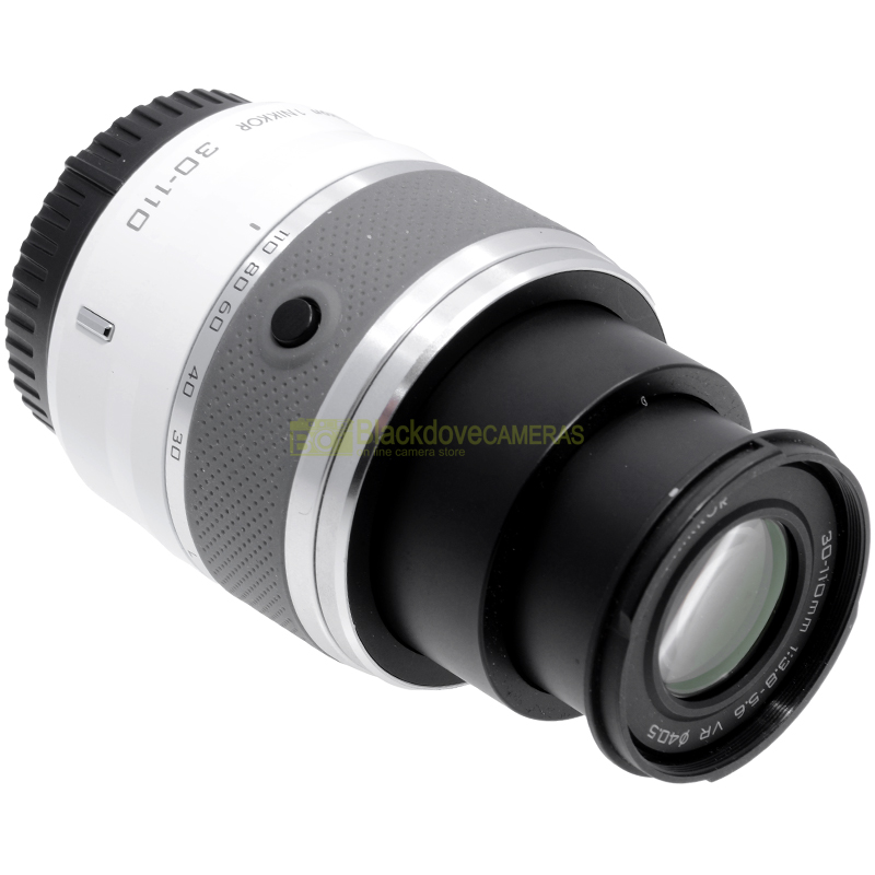 Nikon 1 Nikkor 30-110mm VR bianco barilotto