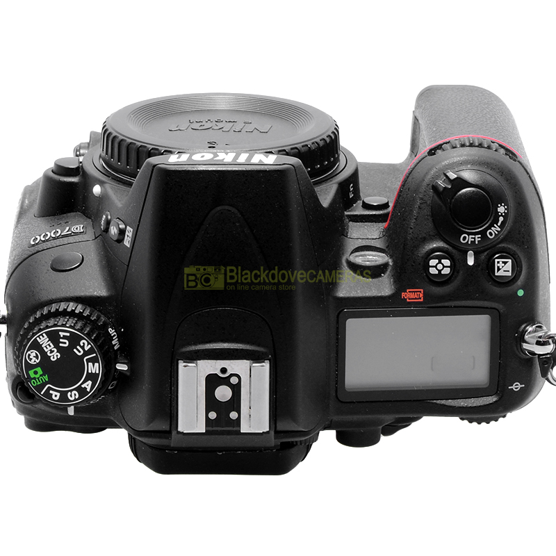 Nikon D7000 reflex digitale dettaglio comandi