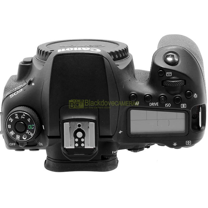 Canon EOS 90D lato superiore