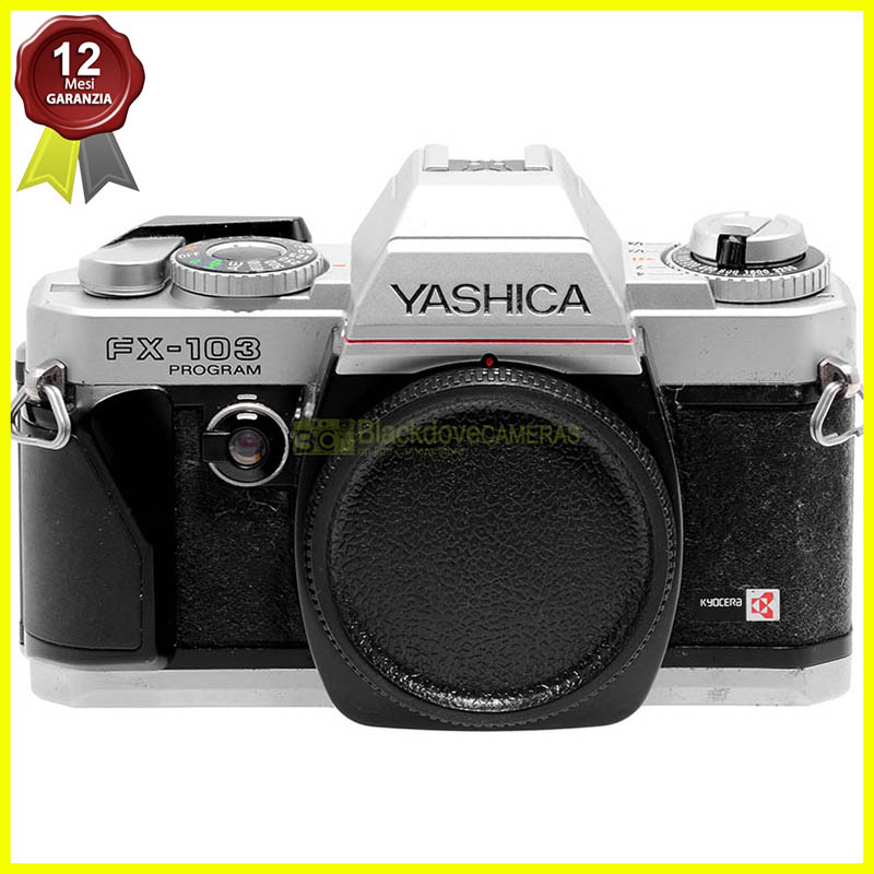 Yashica FX-103 Program Silver fotocamera analogica 35mm - foto reale