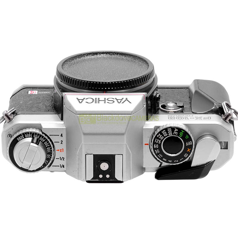 Yashica FX-103 Program Silver dettaglio corpo