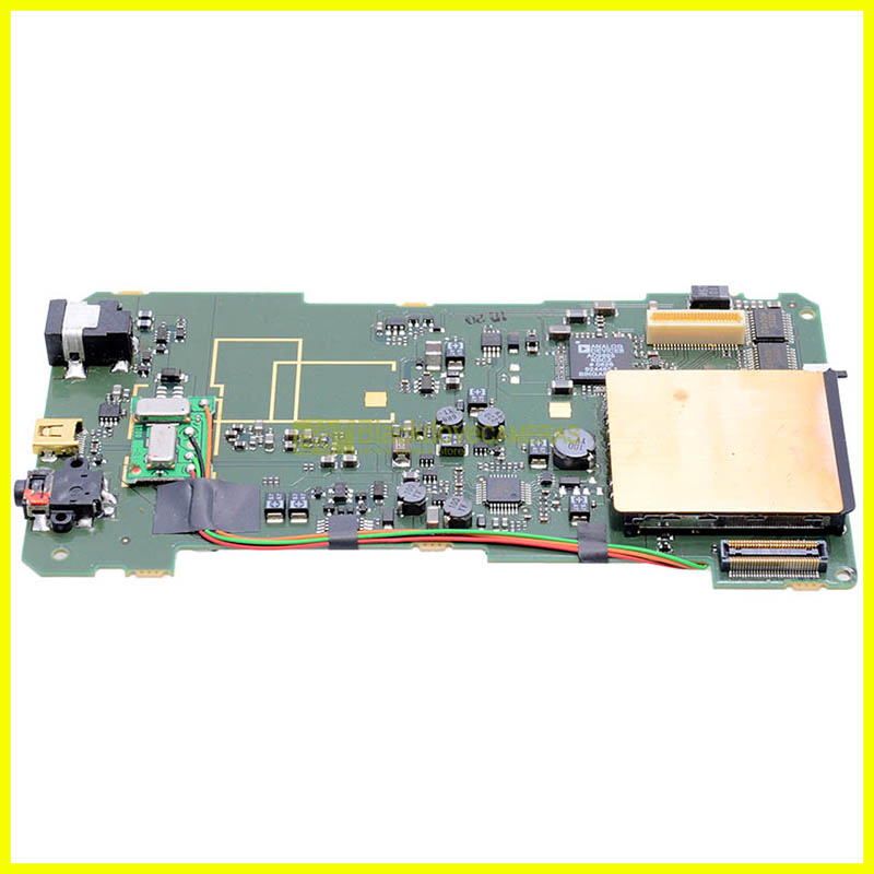 Scheda madre e vano schede per Pentax K100D – Ricambio Originale usato. Spare part.