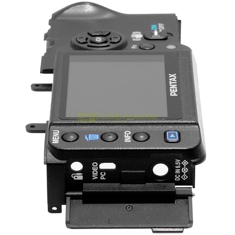 Dorso display LCD sportello schede per Pentax K100D