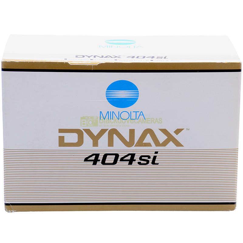 Minolta Dynax 404si Silver AF Reflex 35mm NUOVA - Accessori inclusi
