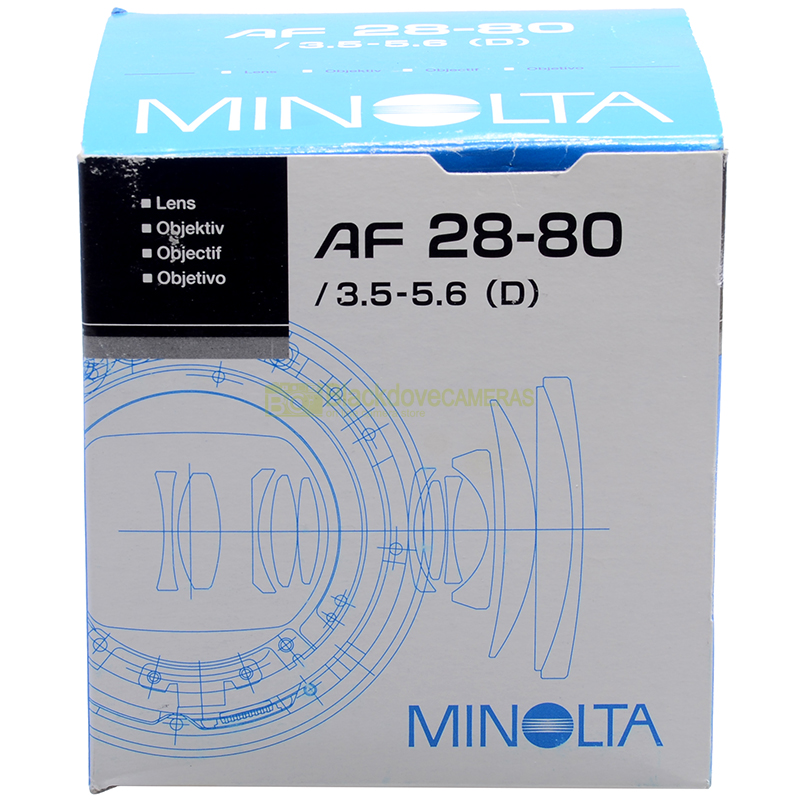 Minolta AF 28-80mm Macro - Dettagli e accessori