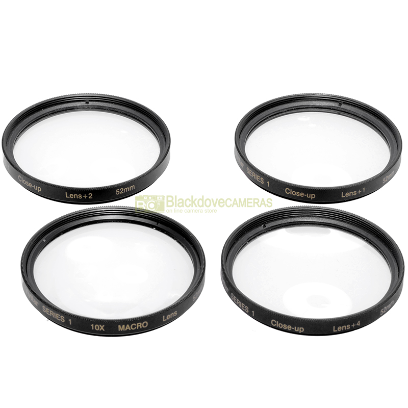 Vivitar Series 1 Kit Macro 52mm +1 +2 +4 Diottrie - Foto reale