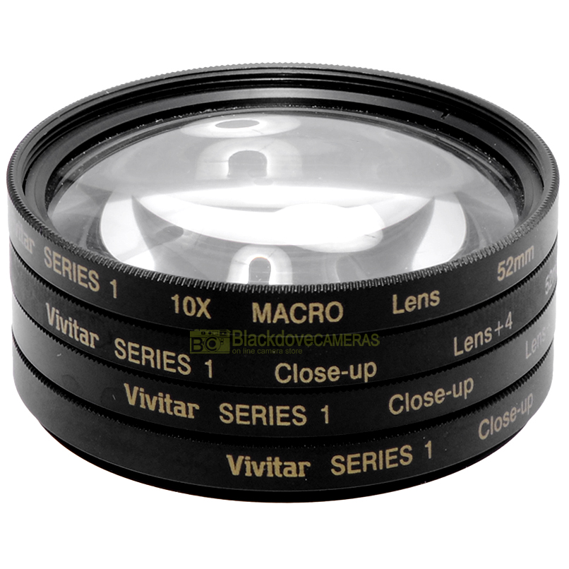 Vivitar Series 1 Kit Macro 52mm +1 +2 +4 Diottrie - Foto reale