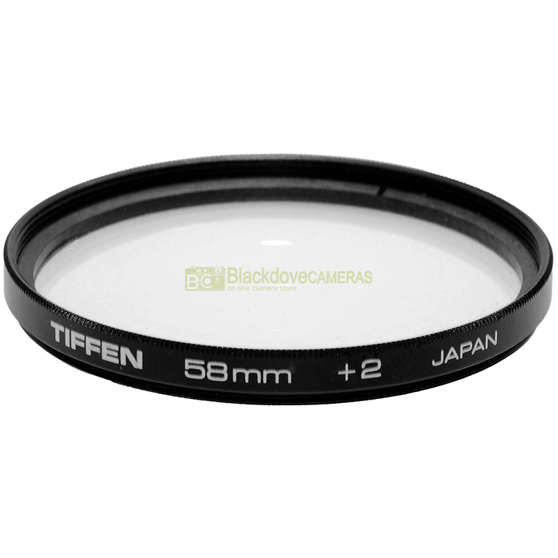 Filtro close-up Tiffen +2 diottrie 58mm vista frontale