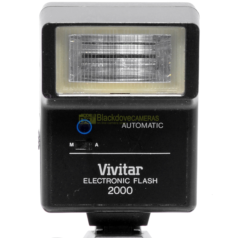 Flash Vivitar 2000 Electronic Vintage - vista laterale