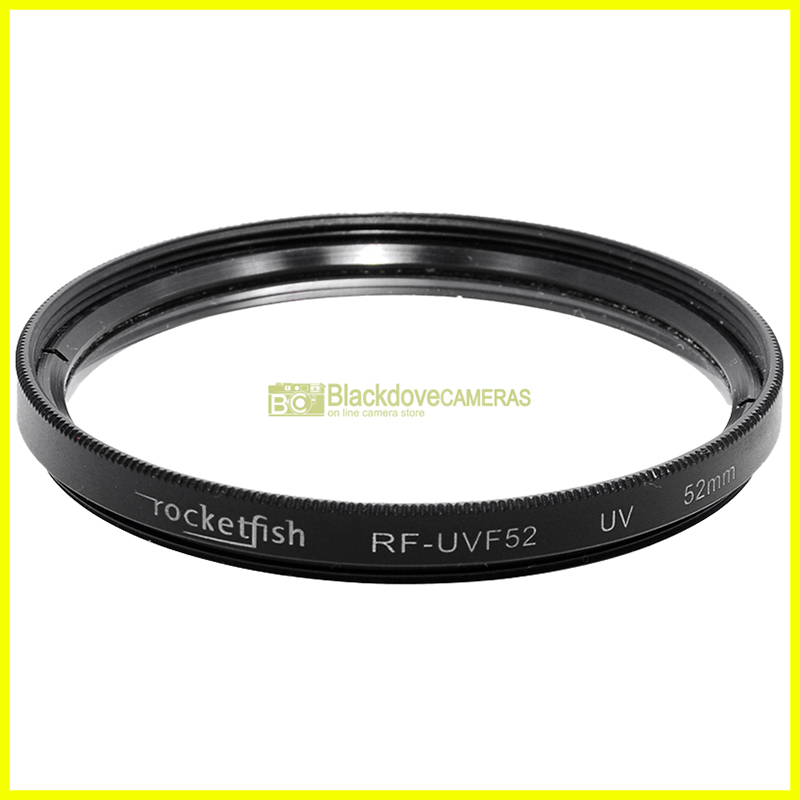 Filtro UV 52mm Rocketfish RF-UVF52 per Canon Nikon Sony Fuji Lente 52 mm M52 4 Filtro UV 52mm protezione lente per obiettivi fotografici