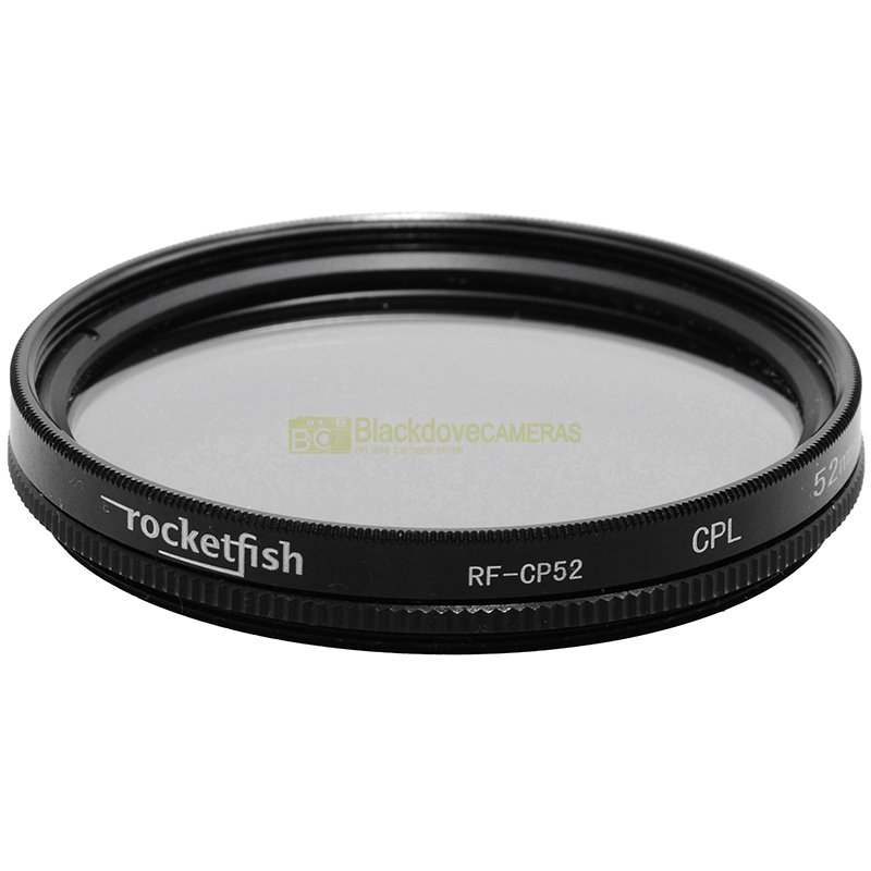 Filtro CPL 52mm Rocketfish RF-CP52 Polarizzatore Circolare Elimina Riflessi M52
