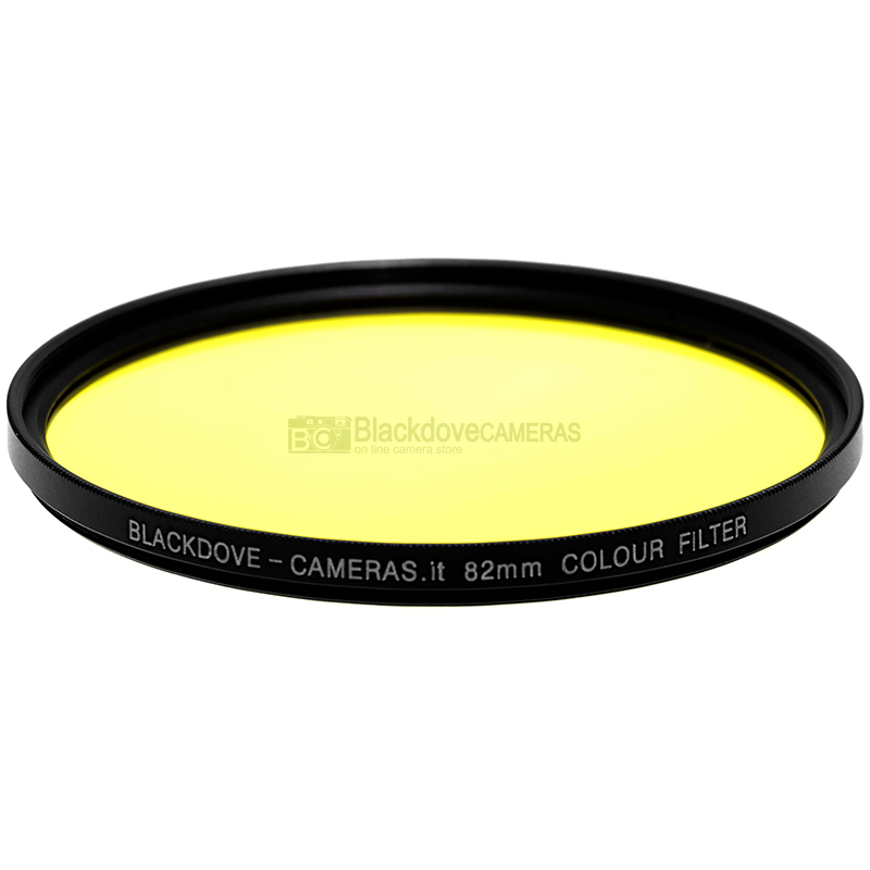 Filtro Giallo 82 mm Blackdove-cameras Yellow Filter per Obiettivi Diametro 82mm