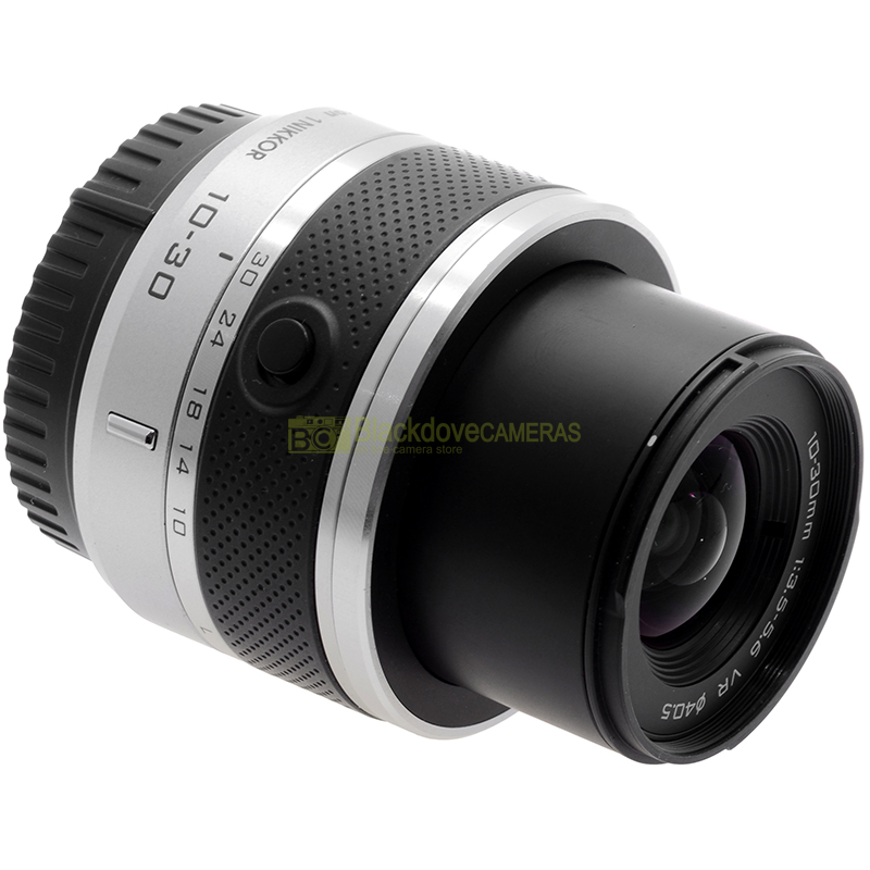 Nikon 1 Nikkor 10-30mm VR Silver – Dettaglio ghiere