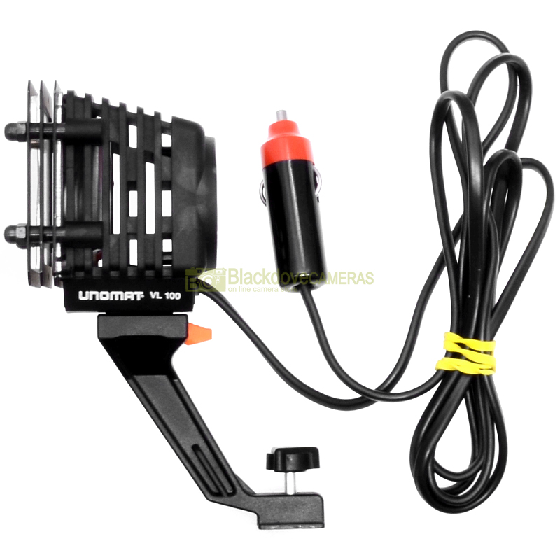Unomat VL‑100 lampada video – Dettaglio frontale