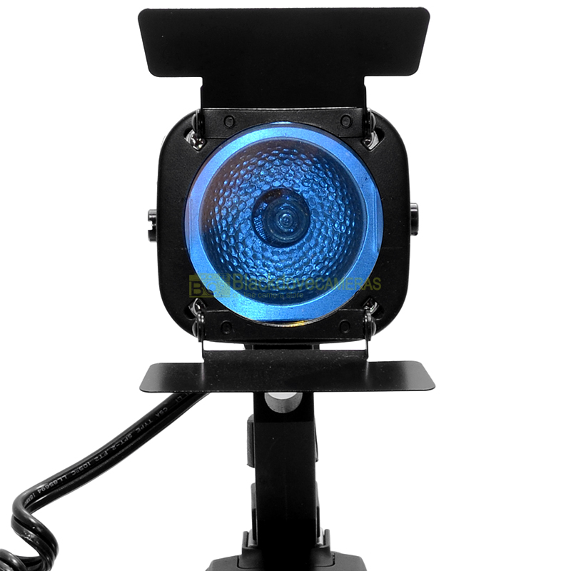 lampada video – Vista laterale