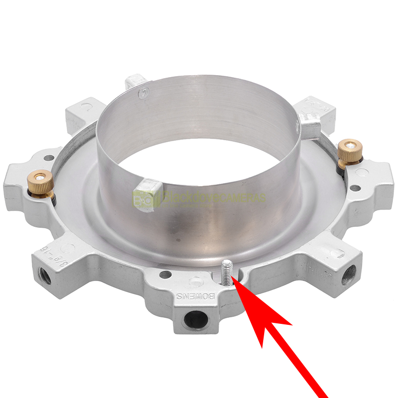 Speedring Bowens originale - Dettaglio attacco