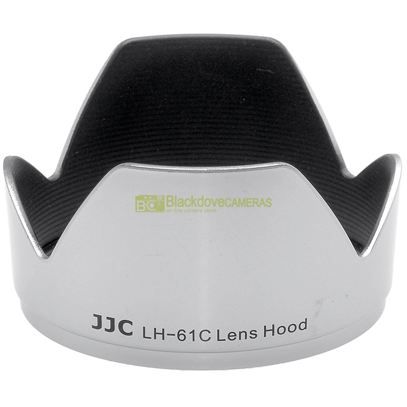 Paraluce JJC LH-61C argento per obiettivi Olympus 14-150mm micro 4/3