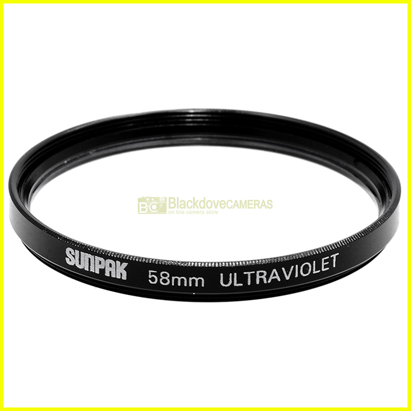 Filtro UV 58mm Sunpak Ultraviolet – Vista principale