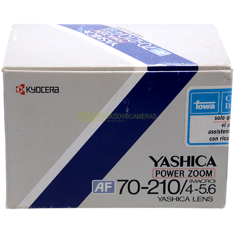 Yashica AF 70-210mm f4-5.6 Macro POWER ZOOM Kyocera | Rare Vintage Lens