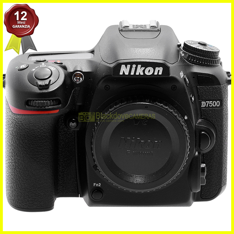 Nikon D7500 corpo macchina reflex DX 20.9MP – foto reale