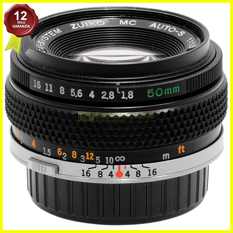 Olympus Zuiko MC Auto‑S 50mm f/1.8 – foto principale dell’obiettivo