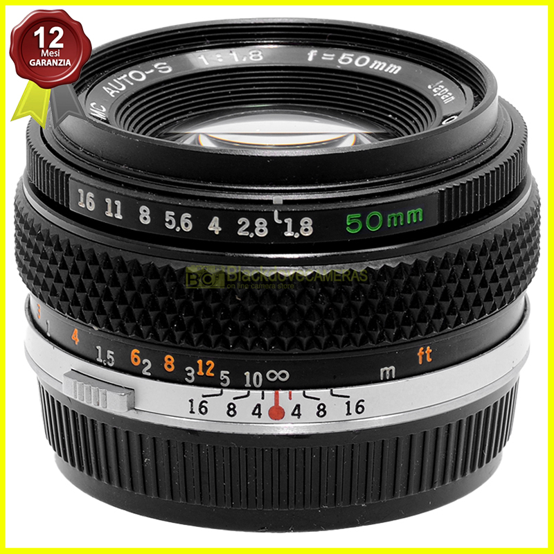 Olympus Zuiko MC Auto‑S 50mm f/1.8 – foto principale dell’obiettivo