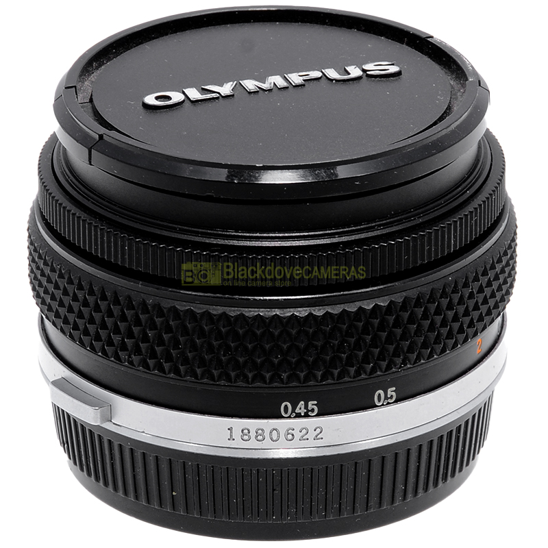 Olympus Zuiko MC Auto‑S 50mm f/1.8 – dettaglio frontale