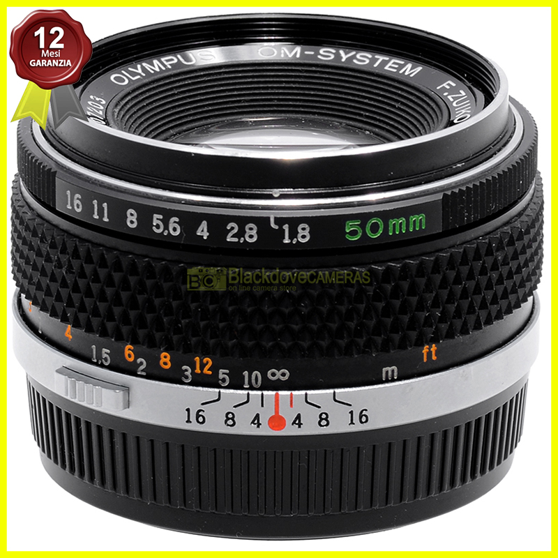 Olympus Zuiko Auto‑S 50mm f/1.8 – foto principale dell’obiettivo