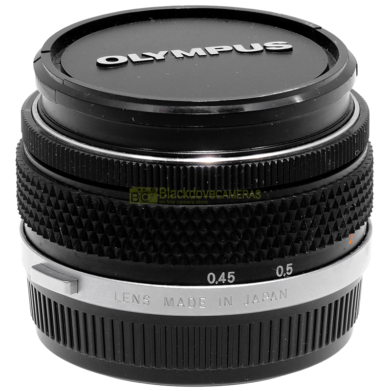 Olympus Zuiko Auto‑S 50mm f/1.8 – dettaglio frontale