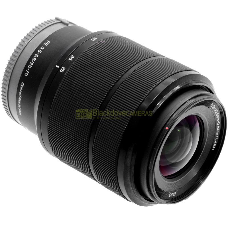 Sony FE 28-70mm f/3.5-5.6 OSS – vista posteriore