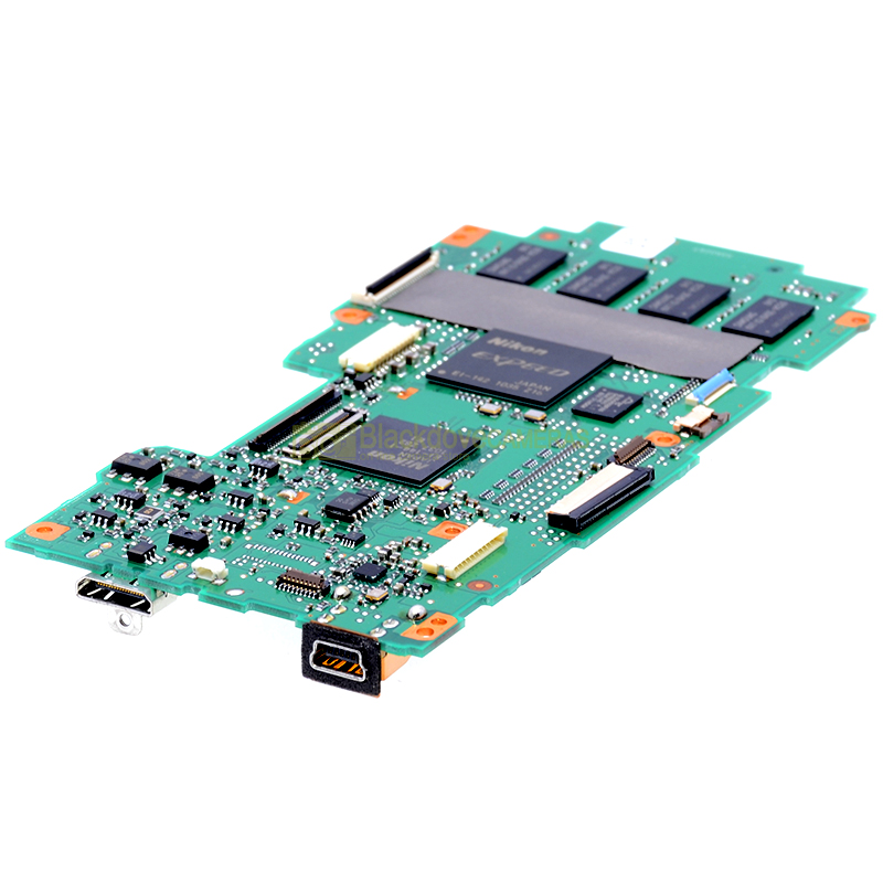 Main board Nikon D300s – dettaglio connettori