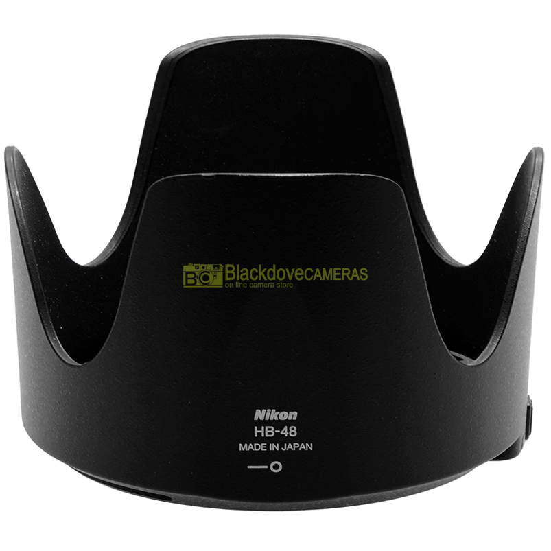 Nikon AF-S Nikkor 70-200mm f/2.8G ED VR II – vista laterale del teleobiettivo