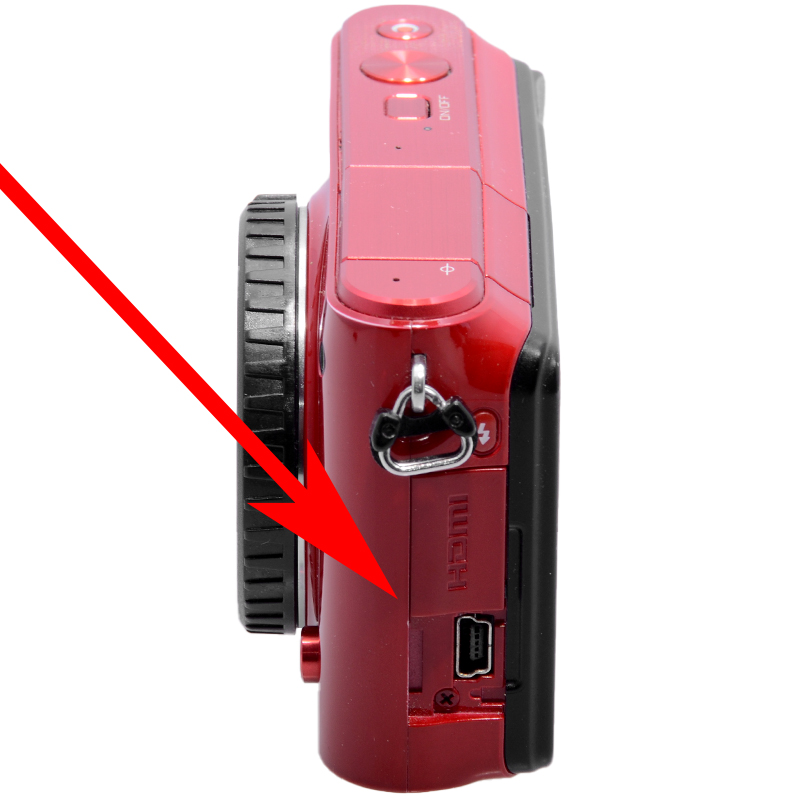 Nikon 1 S1 Red Body Only | Mirrorless Digitale Compatta | Leggi/Read! 15 Nikon 1 S1 Red – vista posteriore