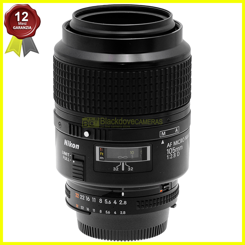 Nikon AF-D Micro Nikkor 105mm f/2.8 – vista principale