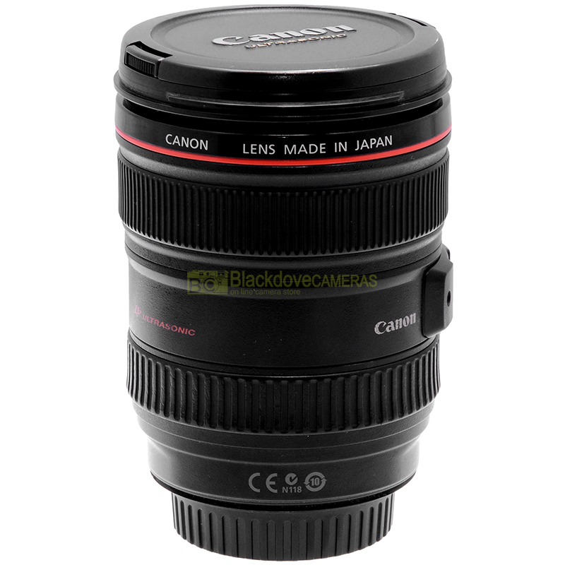 Canon EF 24-105mm f/4 L IS USM – vista laterale