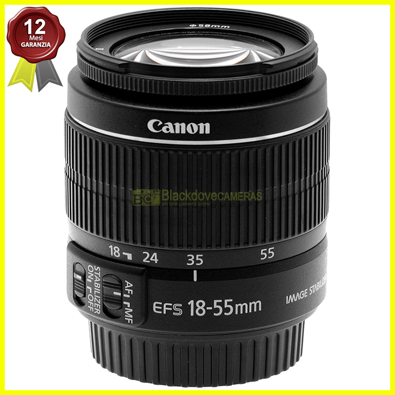 Canon EF-S 18-55mm f/3.5-5.6 IS II – vista principale